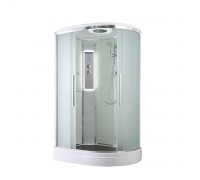 Душевая кабина AvaCan 120х90х220 см EM2912LLED профиль хром, стекло матовое