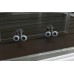 Душевая кабина AvaCan 120х90х208 см EM2912LNT без крыши, профиль хром, стекло прозрачное