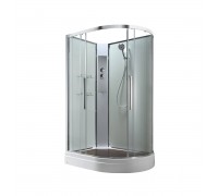 Душевая кабина AvaCan 120х90х208 см EM2912LNT без крыши, профиль хром, стекло прозрачное