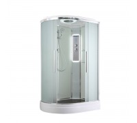 Душевая кабина AvaCan 120х90х220 см EM2912RLED профиль хром, стекло матовое