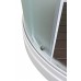 Душевая кабина AvaCan 120х90х220 см EM2912RLED профиль хром, стекло матовое