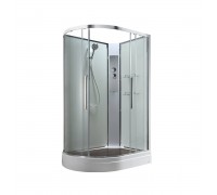 Душевая кабина AvaCan 120х90х208 см EM2912RNT без крыши, профиль хром, стекло прозрачное
