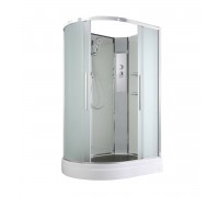 Душевая кабина AvaCan 120х90х208 см EM2912RN без крыши, профиль хром, стекло матовое