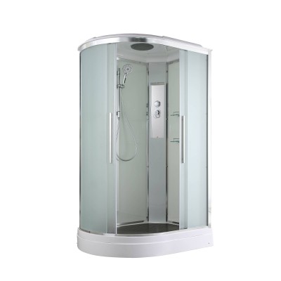 Душевая кабина AvaCan 120х90х220 см EM2912R профиль хром, стекло матовое