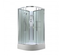 Душевая кабина AvaCan 90х90х208 см EM3090NT без крыши, профиль хром, стекло прозрачное