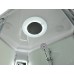 Душевая кабина AvaCan 120х90х220 см EM3912LLEDT профиль хром, стекло прозрачное