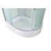 Душевая кабина AvaCan 120х90х208 см EM3912LN без крыши, профиль хром, стекло матовое