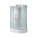 Душевая кабина AvaCan 120х90х208 см EM3912LN без крыши, профиль хром, стекло матовое