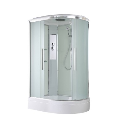 Душевая кабина AvaCan 120х90х220 см EM3912L профиль хром, стекло матовое