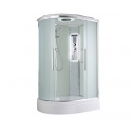 Душевая кабина AvaCan 120х90х220 см EM3912RLED профиль хром, стекло матовое
