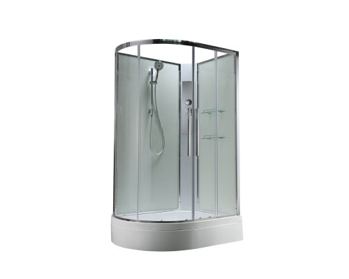 Душевая кабина AvaCan 120х90х208 см EM3912RNT без крыши, профиль хром, стекло прозрачное