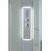 Душевая кабина AvaCan 120х80х220 см EM5812LLEDT профиль хром, стекло прозрачное