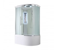 Душевая кабина AvaCan 120х80х220 см EM5812LLED профиль хром, стекло матовое