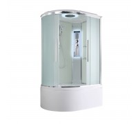Душевая кабина AvaCan 120х80х220 см EM5812RLED профиль хром, стекло матовое
