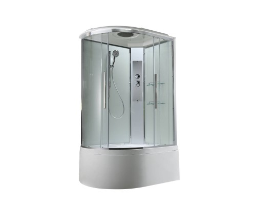 Душевая кабина AvaCan 120х80х220 см EM5812RT профиль хром, стекло прозрачное