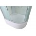 Душевая кабина AvaCan 120х90х220 см EM5912LLED профиль хром, стекло матовое