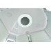Душевая кабина AvaCan 120х90х220 см EM5912LLED профиль хром, стекло матовое