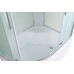 Душевая кабина AvaCan 120х90х220 см EM5912RLED профиль хром, стекло матовое