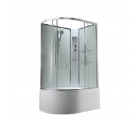 Душевая кабина AvaCan 120х90х208 см EM5912RNT без крыши, профиль хром, стекло прозрачное