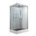 Душевая кабина AvaCan 110х90х220 см K2011LED профиль хром, стекло прозрачное