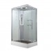 Душевая кабина AvaCan 120х90х220 см K2012LED профиль хром, стекло прозрачное