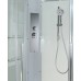Душевая кабина AvaCan 90х90х208 см K2090N без крыши, профиль хром, стекло прозрачное