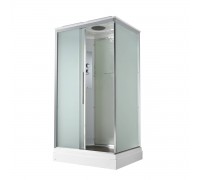 Душевая кабина AvaCan 110х90х220 см KD2911 профиль хром, стекло матовое