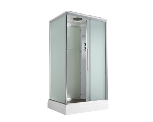 Душевая кабина AvaCan 120х90х220 см KD2912 профиль хром, стекло матовое