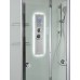 Душевая кабина AvaCan 110х90х220 см V2011LED профиль хром, стекло прозрачное