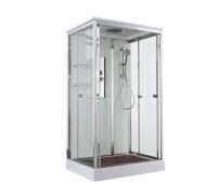 Душевая кабина AvaCan 120х90х220 см V2012 профиль хром, стекло прозрачное