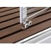 Душевая кабина AvaCan 90х90х220 см V2090LED профиль хром, стекло прозрачное