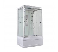 Душевая кабина AvaCan 120х90х220 см V5012 профиль хром, стекло прозрачное