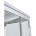 Душевая кабина AvaCan 150х85х220 см V5015LED профиль хром, стекло прозрачное