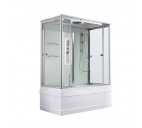 Душевая кабина AvaCan 170х90х220 см V5017LED профиль хром, стекло прозрачное