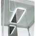 Душевая кабина AvaCan 100х100х220 см Z1910LEDMT профиль хром, стекло прозрачное