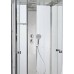 Душевая кабина AvaCan 100х100х220 см Z1910 профиль хром, стекло прозрачное