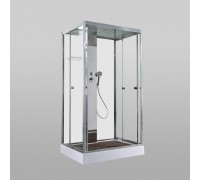Душевая кабина AvaCan 120х90х220 см Z1912MT профиль хром, стекло прозрачное