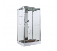 Душевая кабина AvaCan 120х90х220 см Z1912 профиль хром, стекло прозрачное