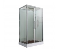 Душевая кабина AvaCan 110х90х220 см Z2911 профиль хром, стекло прозрачное