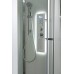Душевая кабина AvaCan 120х90х220 см Z2912LED профиль хром, стекло прозрачное