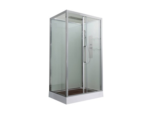 Душевая кабина AvaCan 120х90х220 см Z2912 профиль хром, стекло прозрачное