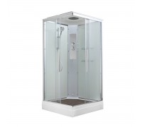 Душевая кабина AvaCan 80х80х220 см K2080 профиль хром, стекло прозрачное