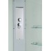 Душевая кабина AvaCan 80х80х220 см K2080 профиль хром, стекло прозрачное