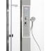 Душевая кабина AvaCan 100х100х220 см Z1910LEDMT профиль хром, стекло прозрачное