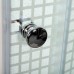 Душевая кабина AvaCan 100х100х200 см L910NGM без крыши, профиль хром, стекло матовое