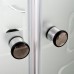 Душевая кабина AvaCan 110х110х208 см EM5011NGM без крыши, профиль хром, стекло с узором