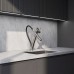 Смеситель Avrora Kitchen Premier AV9012GM для кухонной мойки, оружейная сталь