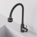 Смеситель Avrora Kitchen AV9001GM для кухонной мойки, оружейная сталь