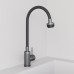 Смеситель Avrora Kitchen AV9001GM для кухонной мойки, оружейная сталь