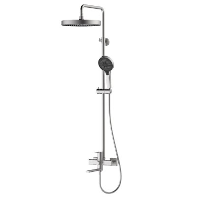 Душевая система Avrora Vela AV6440S нержавеющая сталь